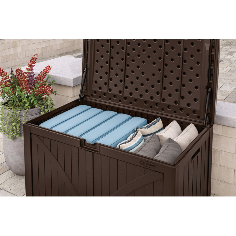 Suncast Extra Large 134 Gallon Plastic/Resin Deck Box & Reviews Wayfair